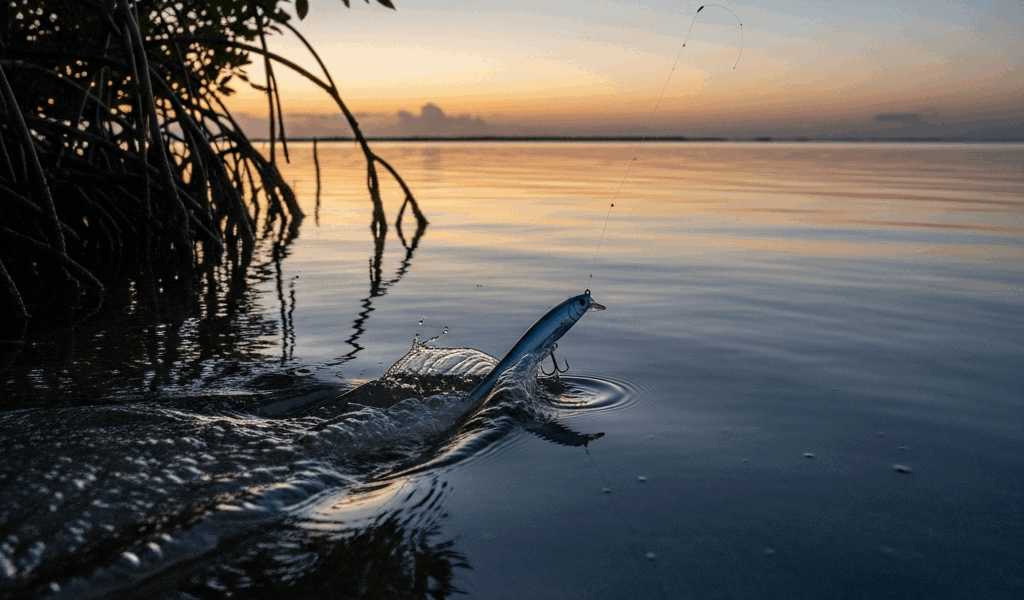 Why Redfish Hit Topwater Better at Low Light