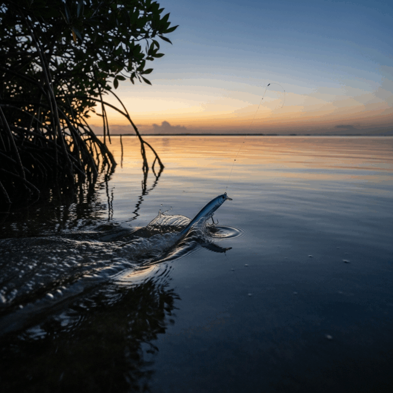 Why Redfish Hit Topwater Better at Low Light