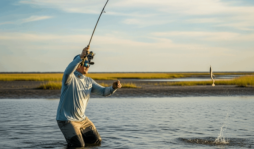 How to Catch Speckled Trout From Shore Tides, Baits, and Technique