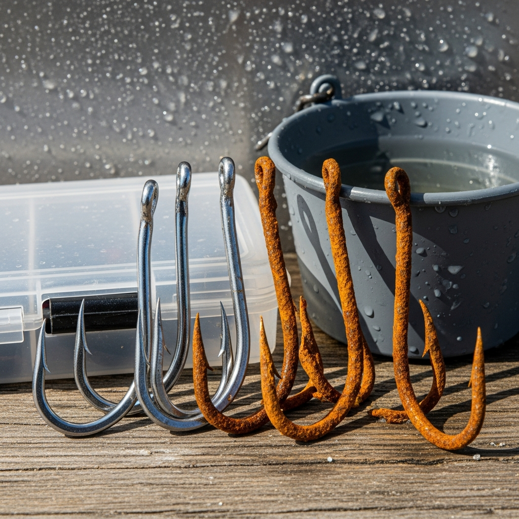 Why Your Saltwater Hooks Keep Rusting So Fast
